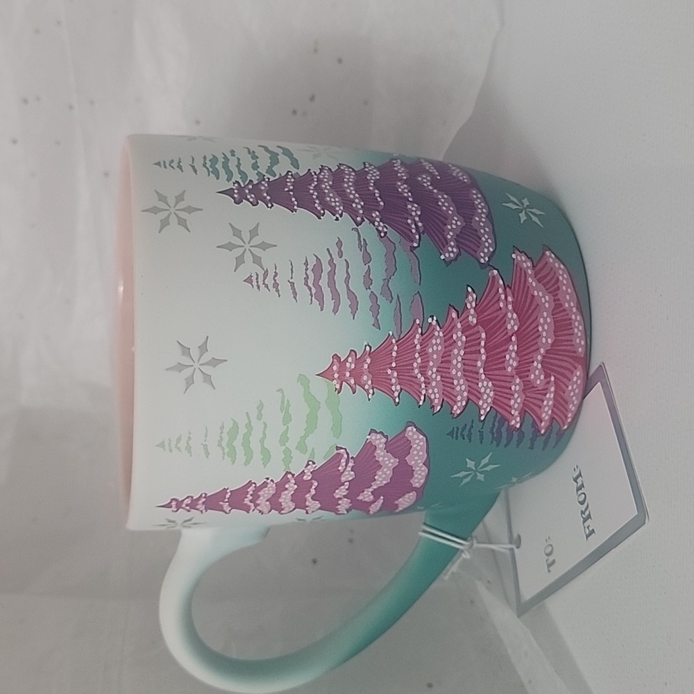 Peppermint & Pine Christmas Pine Tree Mug, NWT - Picture 2 of 4